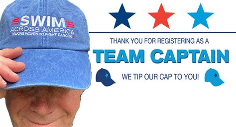 Swim Across America Debuts Team Captain Package With Saa Hat Swim