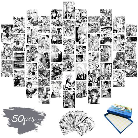 Buy Vfaejll Pcs Anime Wall Collage Kit Aesthetic Pictures Anime Collage Kit For Wall