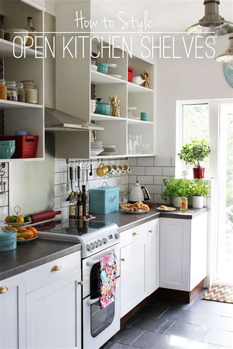 The perfect vessel is waiting for you to prep, mix, serve, and store your side dishes, whipped toppings, fruit cup, pancake batter and more. How to Style Open Kitchen Shelves - AO Life | Open kitchen ...