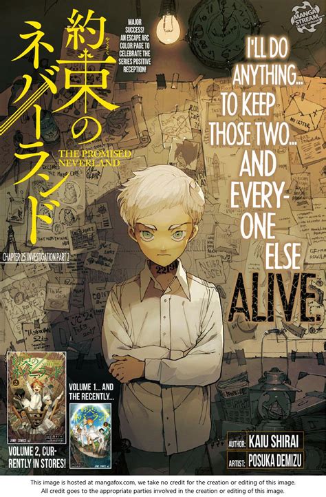 The Promised Neverland Chapter 25 The Promised Neverland Manga Online