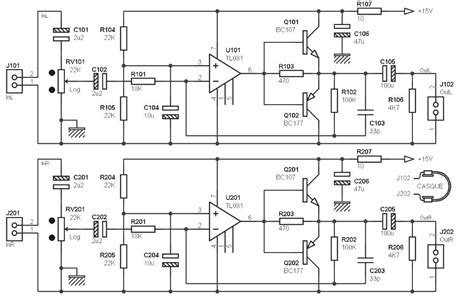Headphone Amplifier With Single Supply Archives Amplifier Circuit Design