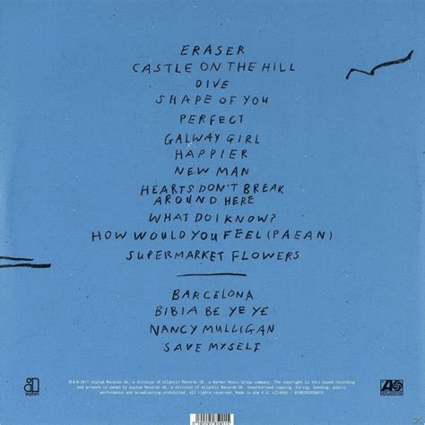 Ed Sheeran ÷ Divide Deluxe Edition Vinyl Au Meilleur Prix Sur