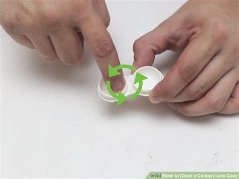 All day lens comfort · clean, disinfect, rinse · lens care resources 3 Ways to Clean a Contact Lens Case - wikiHow