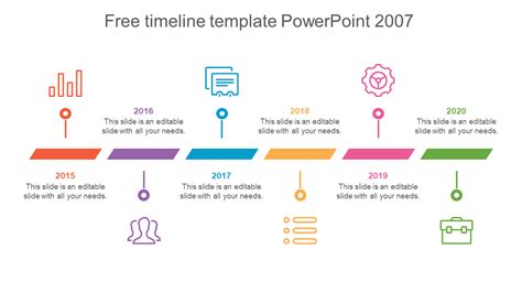Free Powerpoint Timeline Slide Template Images And Photos Finder Gambaran