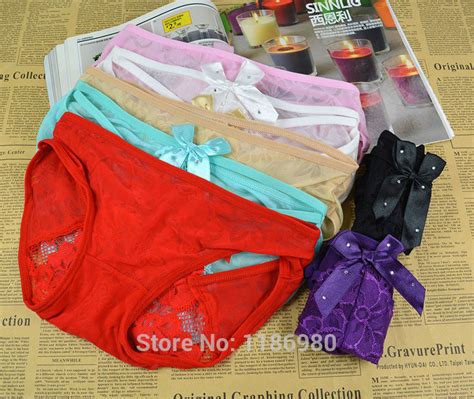 New Products Women Lace Underwear Briefs Panties Thongs G String Sexy