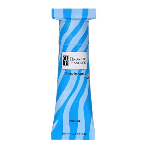 Natural Deodorant Stick Unscented 62g Organic Essence