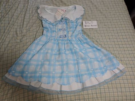 Candy Rain Whiteblue Dress Size Xl Dresses Kei Market Buy And