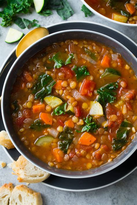 Get 43 Recipe Vegetarian Lentil Soup