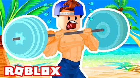 Becoming The Buffest Player In Roblox Roblox Weight Lifting