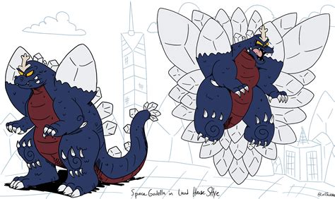 Spacegodzilla In Loud House Style By Lordshrekzilla20 On Deviantart