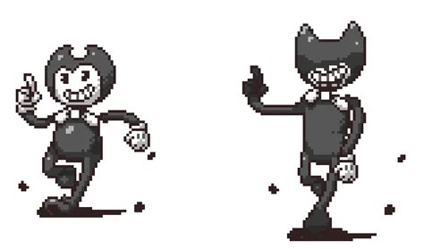 Bendy And The Ink Machine Bendy And Ink Bendy Pixel Art Maker