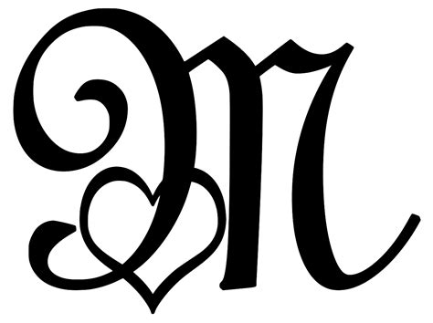 Letter M Svg 331 Dxf Include