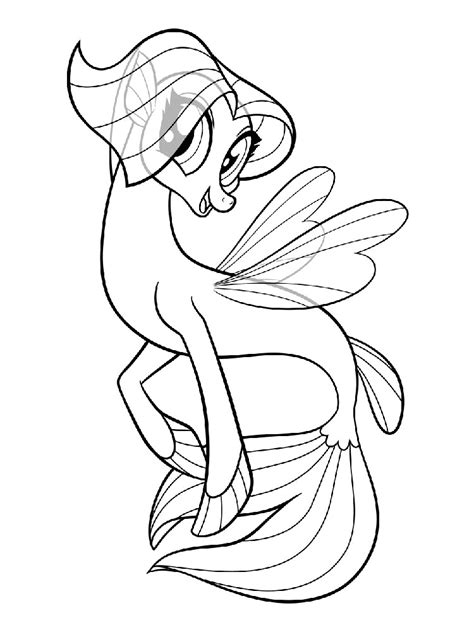 Maybe you were not born yet, because it was in 1982 that the first generation made… My Little Pony Mermaid coloring pages. Download and print ...