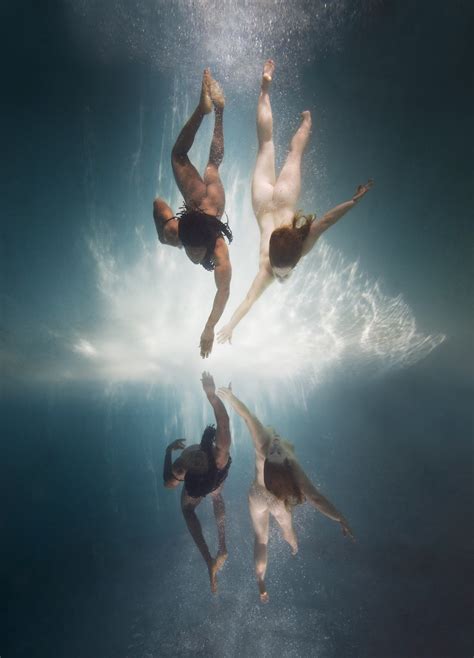 Fotografia Corpi Nudi Donne Uomini Sotto Acqua Underwater Ed Freeman 11