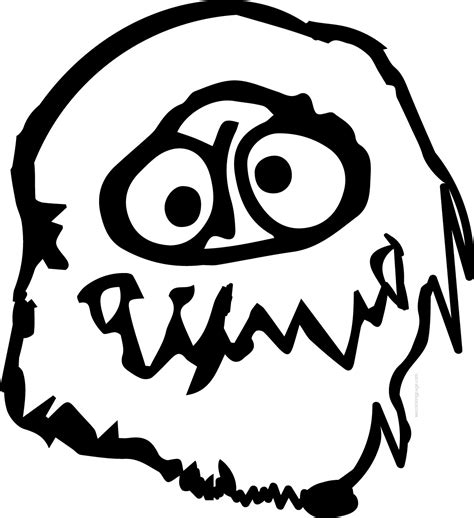 Abominable Snowman Coloring Page WeColoringPage 2 | Wecoloringpage.com