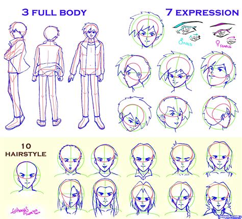 How To Draw Male Anime Characters Step By Step View How To Draw Anime