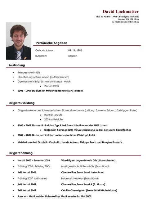 Customer care executive cv beispiel. Lebenslauf Auf Deutsch - Lebenslauf 2017