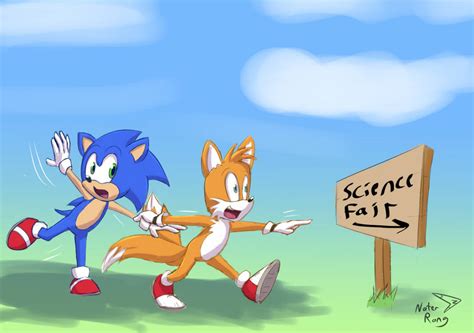 Sonic And Tails Sketch 2 By Naterrang On Deviantart