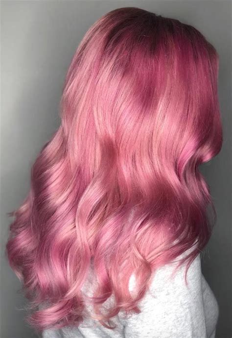 55 lovely pink hair colors to fall in love with pink hair dye pink hair hair color pink