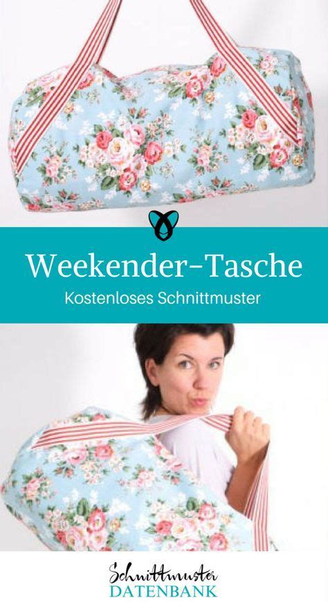 Handtasche nahen mit schnittmuster mit vielen innentaschen file application name: Weekender-Tasche | Weekender tasche, Große tasche nähen, Schnittmuster tasche