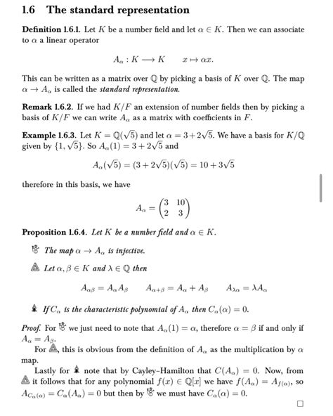Solved Let K Q √3 2 And Let α √3 2 1 Find The