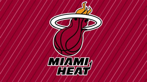 Some logos are clickable and available in large sizes. NBA Miami Heat Logo Red Background 1920x1080 HD NBA ...
