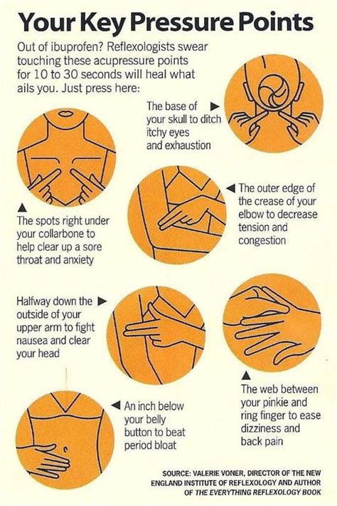 Reflexology Massage Techniques Lots Of Charts The Whoot