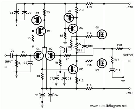 This Is High Fidelity High Quality 25W HiFi Audio Amplifier Circuit