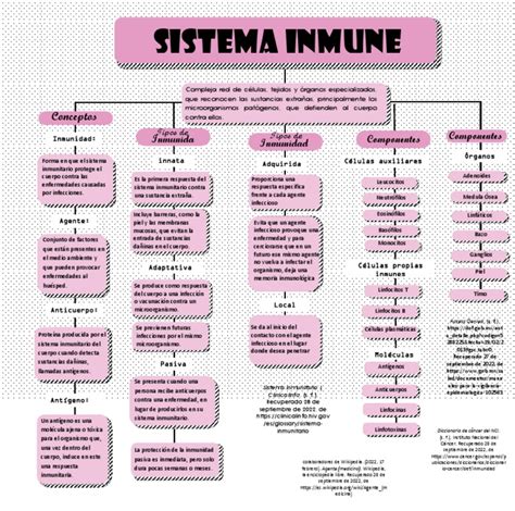 Mapa Conceptual Sistema Inmune Pdf
