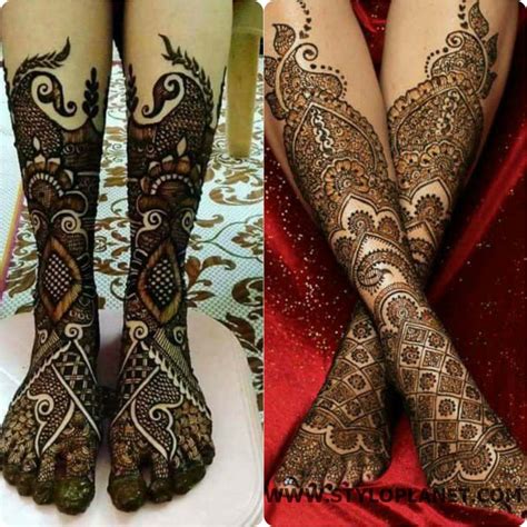 Fabulous Latest Bridal Mehndi Designs For Hands And Feet 2018 2019