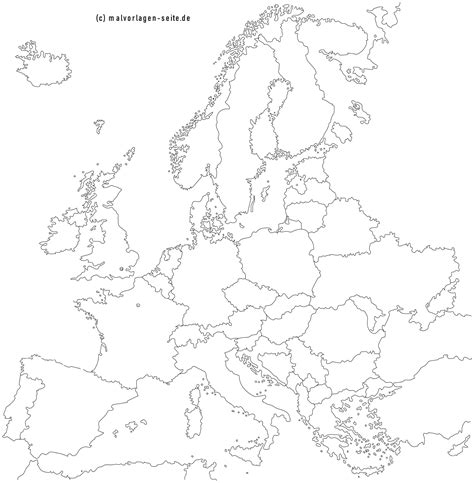 Wer die europakarte lernen will, sollte eine landkarte als hilfsmittel nutzen. Europakarte - Alle Länder in Europa und Hauptstädte