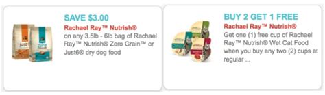 These nutrish dog food coupons will only be available for a limited time. Rahael Ray Nutrish Coupons - 2 new coupons -Living Rich ...