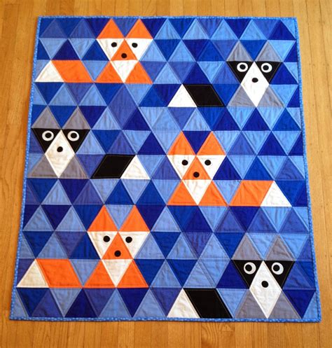 Warning Equilateral Triangle Quilts Are Cute And Addictive I