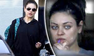 Mila Kunis Looks Unrecognisable After Sweaty Session At The Gym Daily