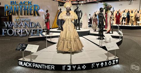 Black Panther Costumes At Afrofuturism Costume Design Exhibition