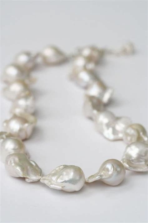 Items Similar To Baroque Pearl Necklace Fine Jewelry Baroque Pearls
