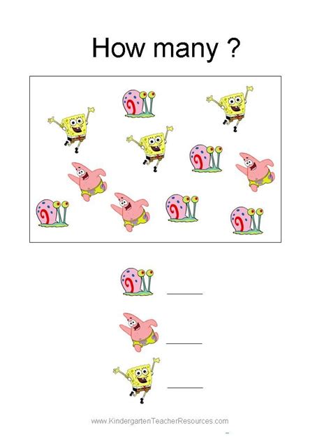 Spongebob Activities Fun Math Worksheets Kids Math Activities Kids
