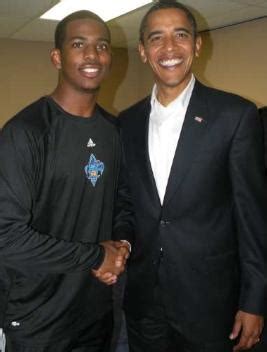 How tall is chris paul? at the moment, 01.01.2020, we have next information/answer: Chris Paul and Barack Obama