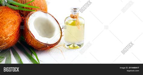 Coconut Palm Oil Image And Photo Free Trial Bigstock