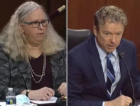 Us Senator Rand Paul Rips Into Dr Rachel Levine Transgender Issues