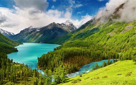 Semua tentang pemandangan ini adalah gambaran betapa indahnya alam yang ada di seluruh dunia. Wallpaper Pemandangan Danau Indah