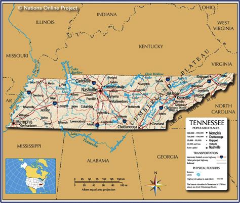 Tennessee Map Cities And Counties Map Worksheets