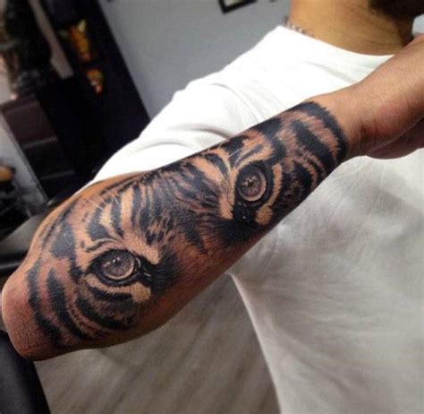 40 Tiger Eyes Tattoo Designs For Men Realistic Animal