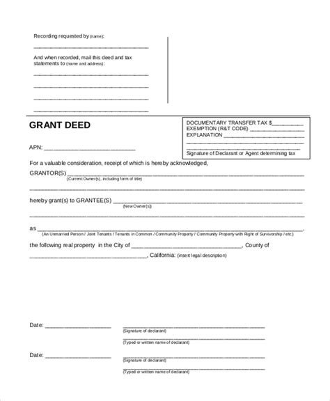 Free 10 Sample Property Transfer Forms In Pdf Word Xls