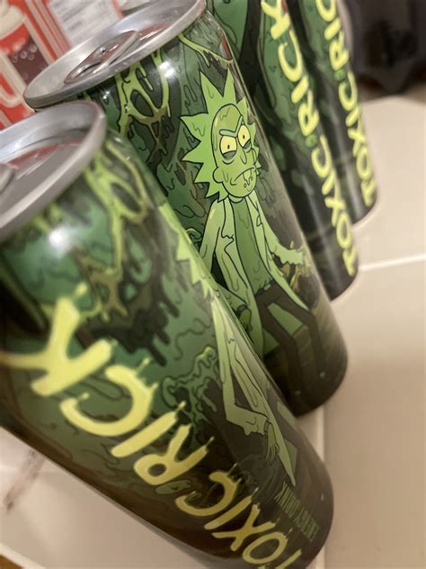 Toxic Rick Energy Drink Adult Swim Licensed New Rick And Morty Ebay