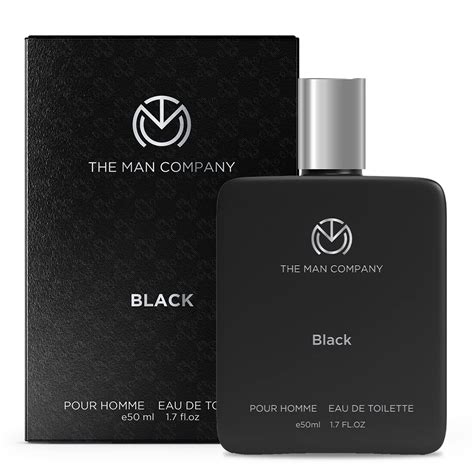 buy the man company black edt perfume for men 50ml premium long lasting fragrance spray