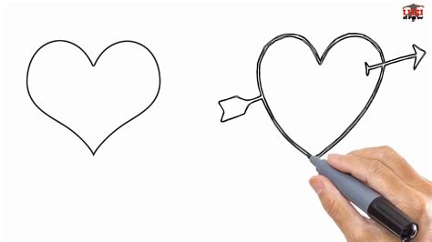 How To Draw A Heart Easy Drawing Step By Step Tutorials For Kids