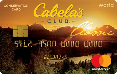 Sign up today for the cabelas club credit card and receive $25 in club points upon approval. Cabela's CLUB Mastercard® - Info & Reviews - Credit Card Insider