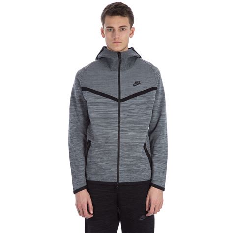 Nike Tech Knit Windrunner Jacket Cool Greydark Greyblack Consortium