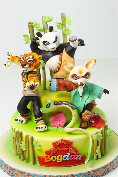 55 Torte Di Kung Fu Panda In Pasta Di Zucchero Pdz Pianetabambiniit